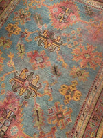 Antique Oushak 100264 Saffron Bloom Interiors 