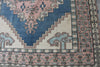 No. 0024 Pink and Blue Vintage Oushak (7 x 5'6) 1001 Rug Tales 