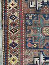No. 0054 1900's Antique Kazak Tribal Rug (3.6 x 5.10) rug eBay 