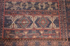 No. 0078 Antique Tribal Kurdish Small Rug (3'9 x 5'6) 1001 Rug Tales 