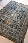 No. 0098 Antique Caucasian Blue and Beige area rug (3'10" × 5'4") rugs eBay 