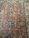 No. 0256 Vintage peach/blue Turkish Anatolian rug - Saffron Bloom